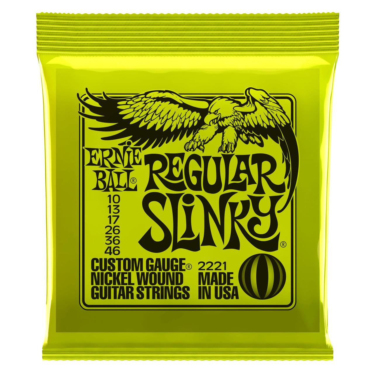 Ernie Ball Regular Slinky Senar Gitar Elektrik